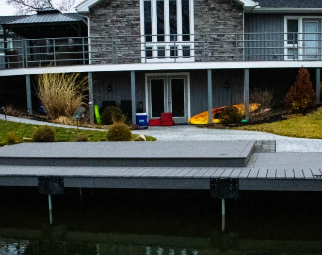 lake deck construction